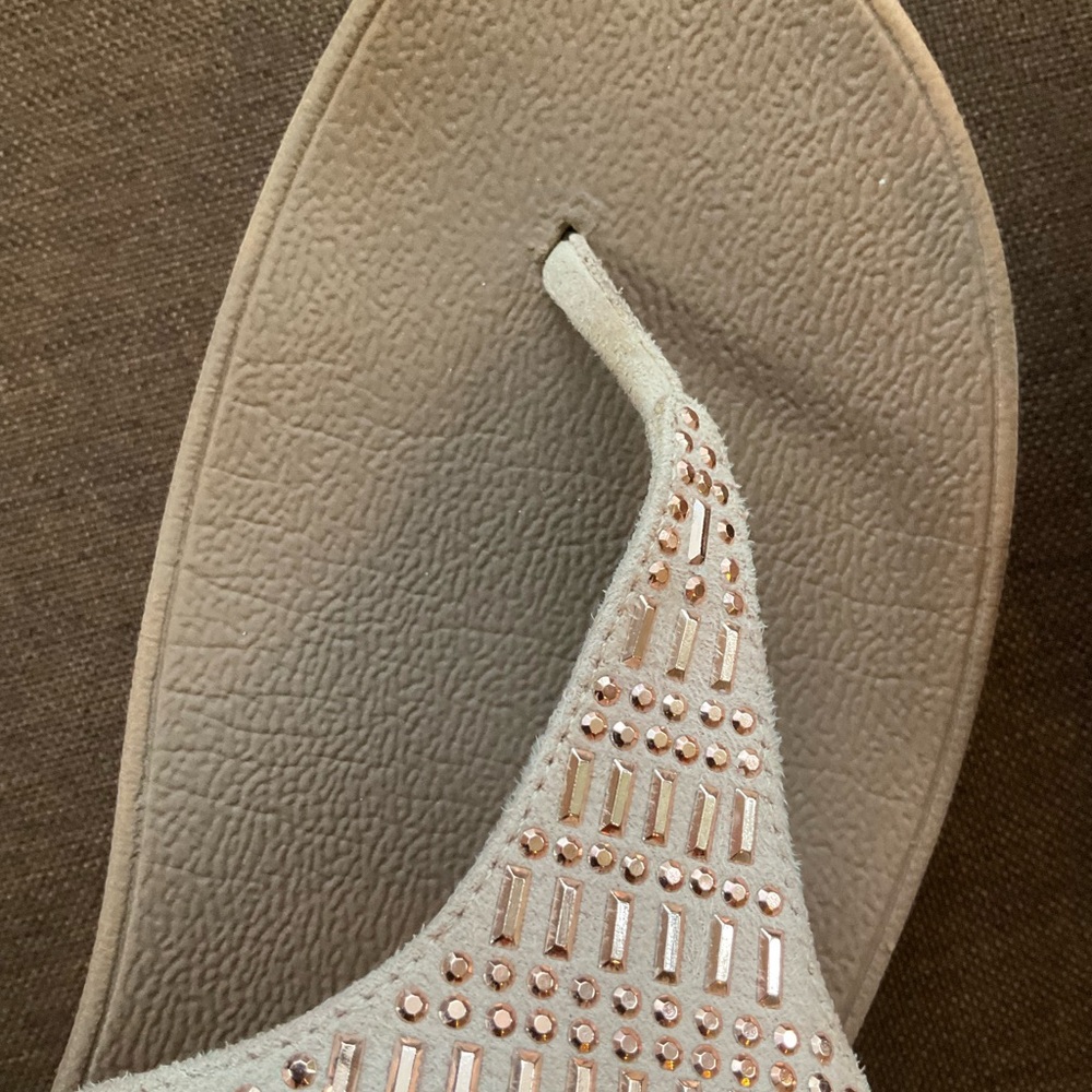 Fitflop Light Tan Sandals with Studded Strap - Picture 3 of 7